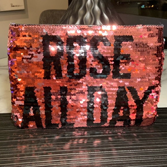 Two Way Sequin Pouch - Rose All Day - 8 Oak Lane - Picture 1 of 6